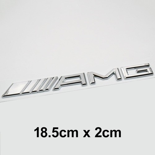 Insigne amg chrome argent cl - chrome,