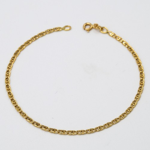 Bracelet jaune 18 carts - en,