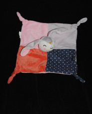 🍀Doudou Plat Lapin Rouge