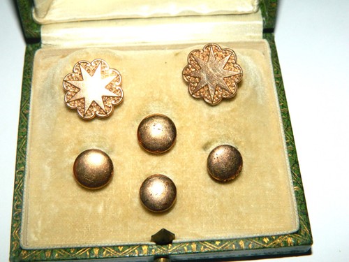 Lot boutons manchettes - lot,