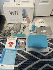 Nintendo Wii RVK S BAAG USZ Limited Edition Console - Blue 