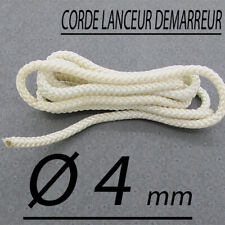  4 mm  1 metre Démarreur à Lanceur CORDE de tronconneuse debroussailleuse piece
