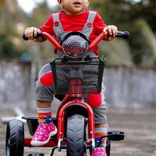 Panier Velo En Metal Noir