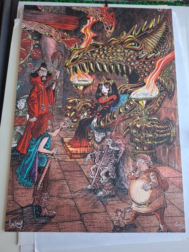 Superbe sérigraphie luguy - superbe, de