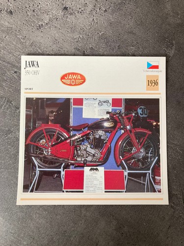 Carte fiche moto - fiche,