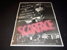 SCARFACE  paul muni   affiche