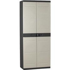 Armoire haute avec étageres -