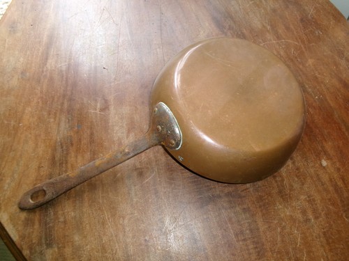 Ancienne poele cuivre - ancienne,