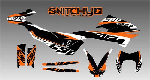 Kit déco ktm smc - kit, 690