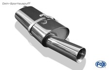 FOX Inox Échappement Sport