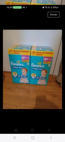 Couches enfant pampers - couches,