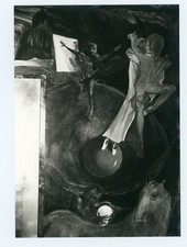 Photo of a painting by Jacques Courtens Belgian painter - Studio DANDOY GRASSE