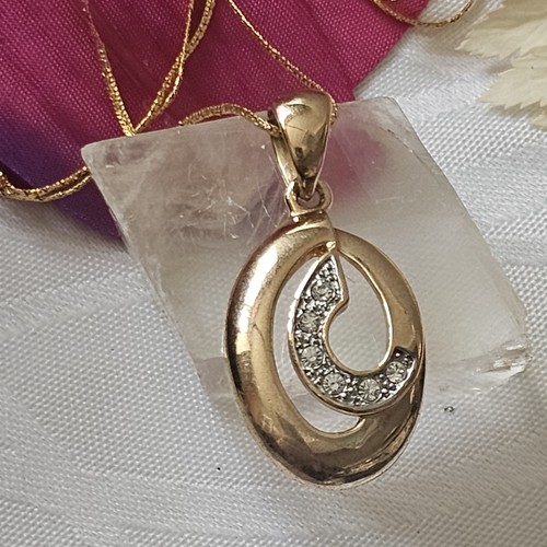 Collier plaqué cm - 46,