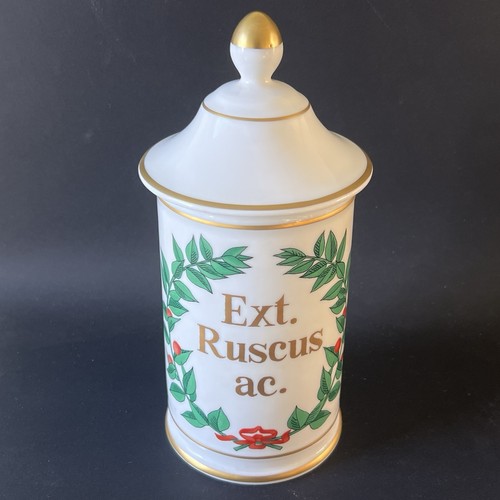 Ancien pot apothicaire en - ancien, d'apothicaire