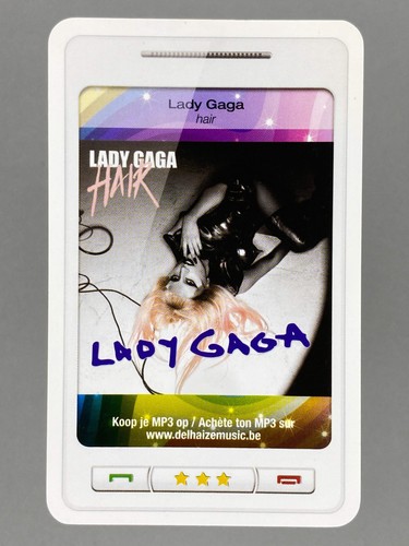 2011 delhaize lady gaga star - lady,