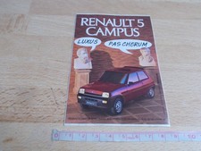 Renault 5 Campus Sticker