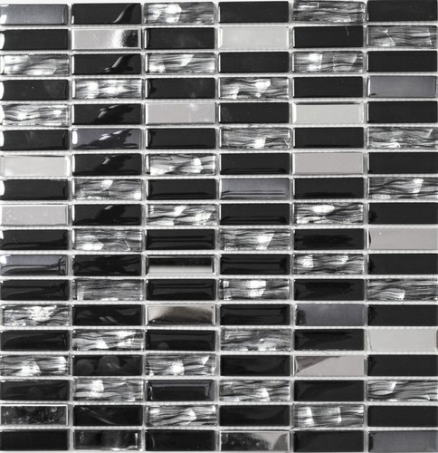 Pâte verre inox baguettes - de, verre/inox
