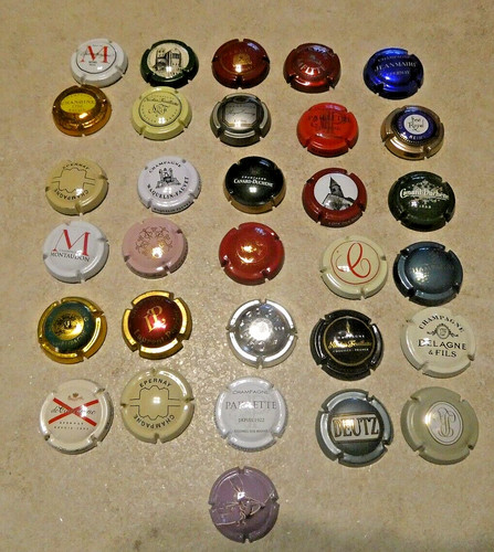 Lot capsules de muselets - lot,