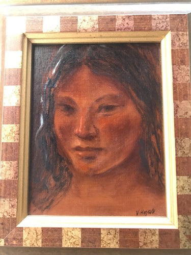 Huile sur panneau bois - de,