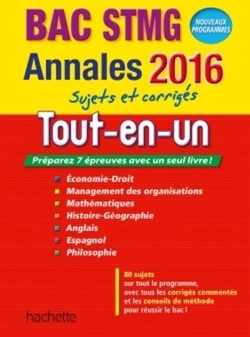 Annales 2016 tout un - le, tout-en-un