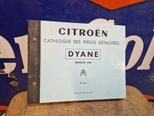 PR CITROEN  DYANE CATALOGUE