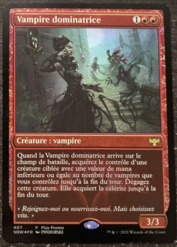 Mtg magic dominating vampire - dominating,