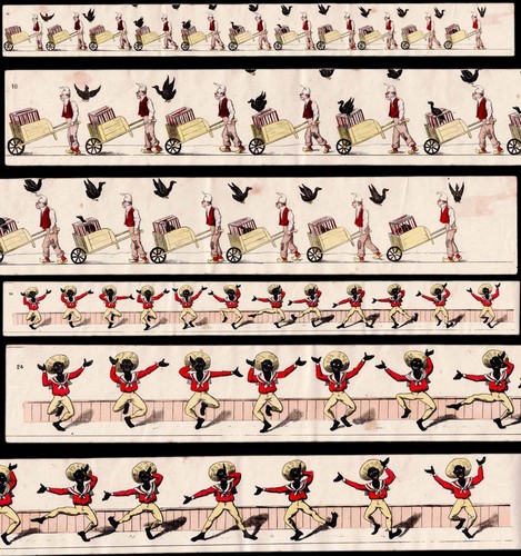 Bande zootrope 1860 - zootrope,