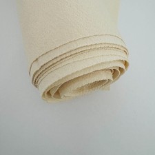 Ivory Creamstone Hama Chirimen UnUsed Bolt By the Yard Silk Kimono Fabric BST