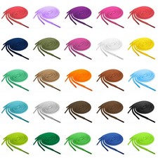 Round Shoelaces Cord 4mm Boot Shoe Laces for Trainers and Boots 30+ colours