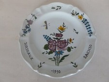  ASSIETTE EN FAIENCE DECOR