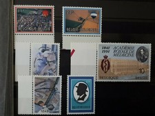 timbres belges : 1982 - 1991 COB n° 2064, 2094, 2095, 2119, 2120, 2416  NEUF **