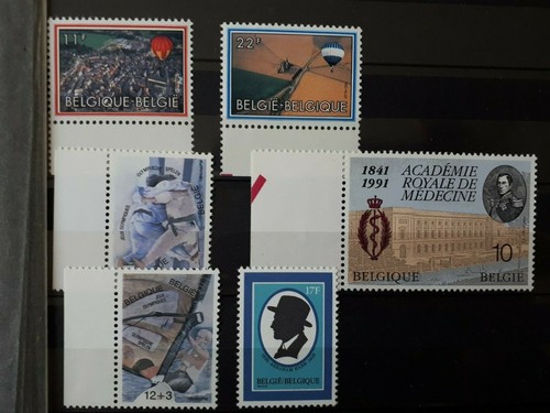 Timbres belges 1982 - belges, :