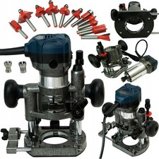 Défonceuse à Bois 2400W EUROTEC KER 2400 | Machine à Fraiser Professionnelle + 1