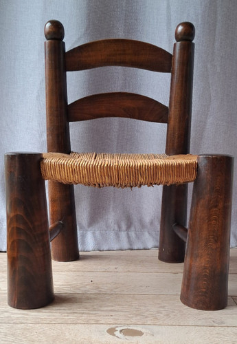 Belle petite chaises - , paille