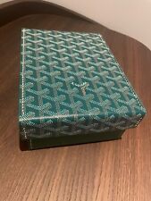 Goyard Green Coffret Montres 4 Luxury Watch Box MONTRET04CL01TY01P
