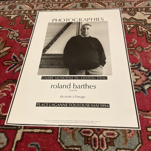 Roland barthe photographies - roland,