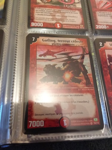 Carte duel masters gatling - duel,