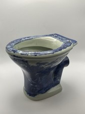Victoria Ware Ironstone Mini Toilet Commode Salesman Sample (Planter)