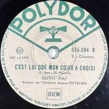 Edith Piaf : Je n&#039;en connais