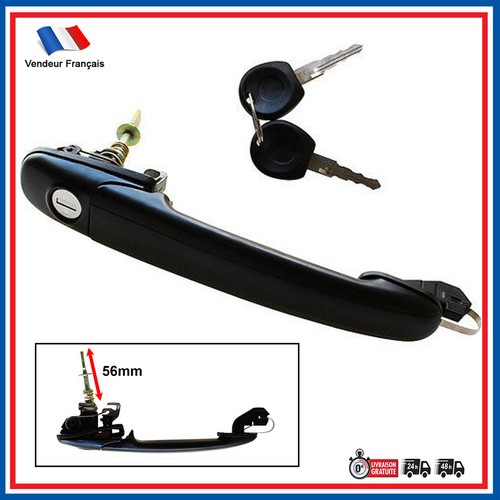 Poignee porte avec - poignee,
