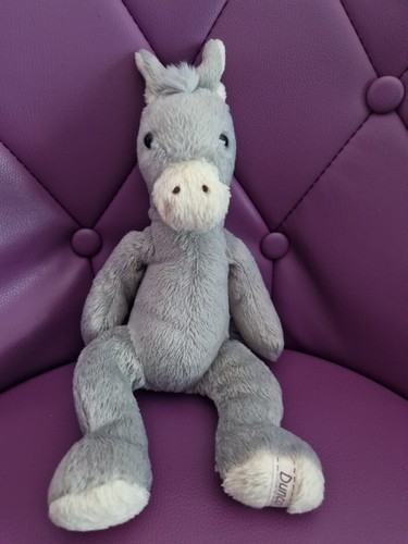 Doudou peluche ane cheval - peluche,