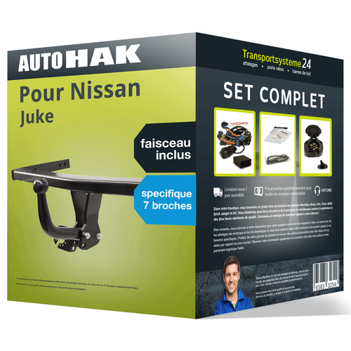 Attelage pour nissan juke - pour,