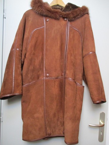 Manteau peau lainée 100%