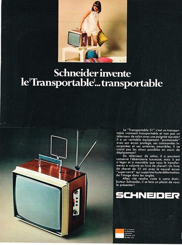 Publicite 1968 schneider - 1968,