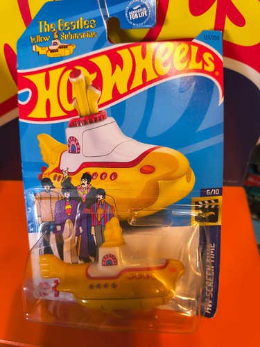 Hot wheels the beatles - wheels, yellow