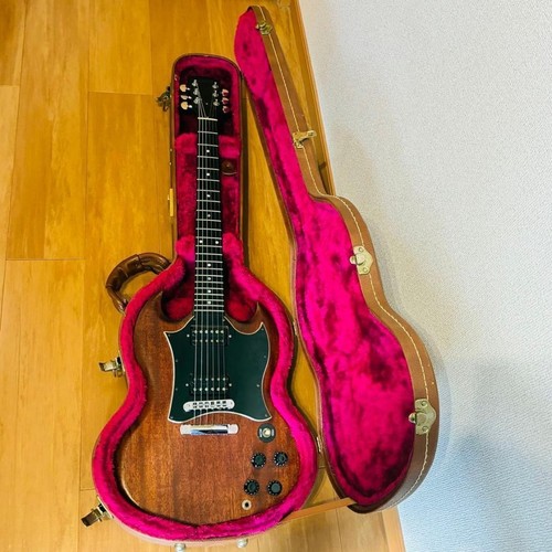 Gibson usa marron - gibson, usé