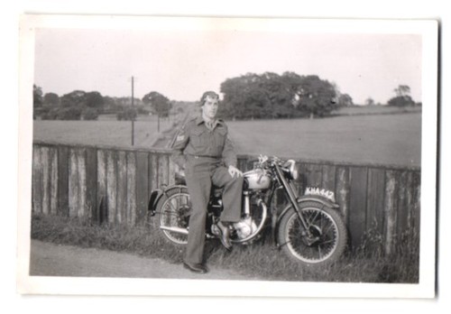 Photographie moto bsa soldat - moto,