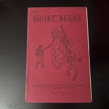 Guidon Wargame Short Rules  by Leon Tucker First Edition