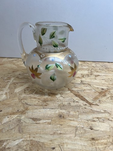 Cruche verre vintage - en,