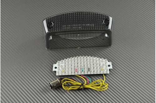 Feu stop led fumé - stop, avec